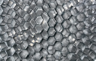 Алюминиевый сотовый наполнитель 0.07